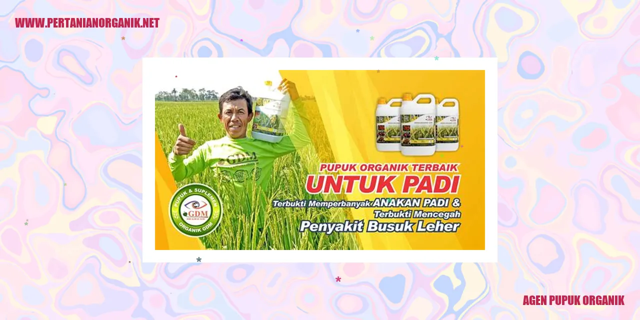 Agen Pupuk Organik