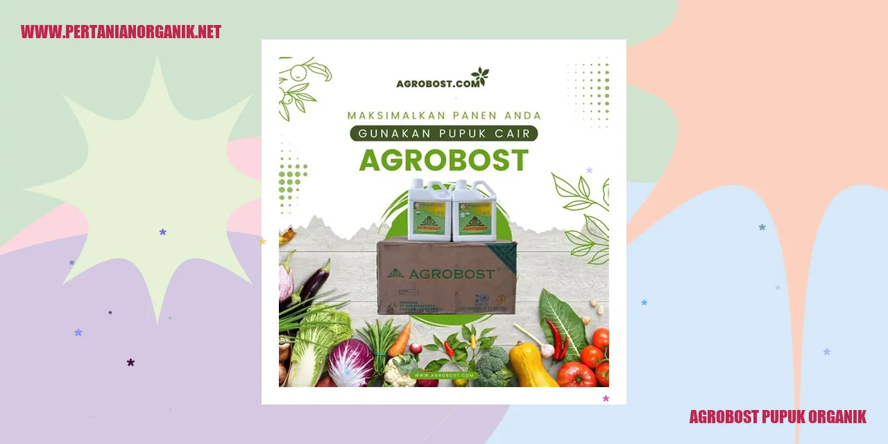Agrobost Pupuk Organik