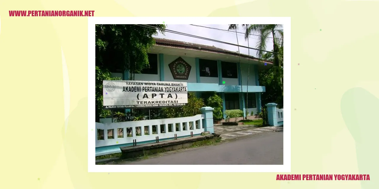 Akademi Pertanian Yogyakarta