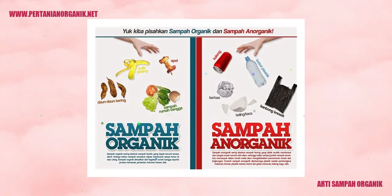 Arti Sampah Organik
