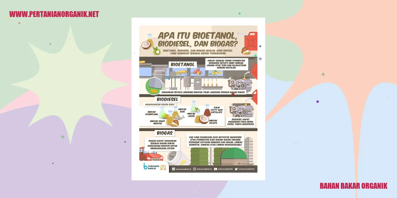 Bahan Bakar Organik