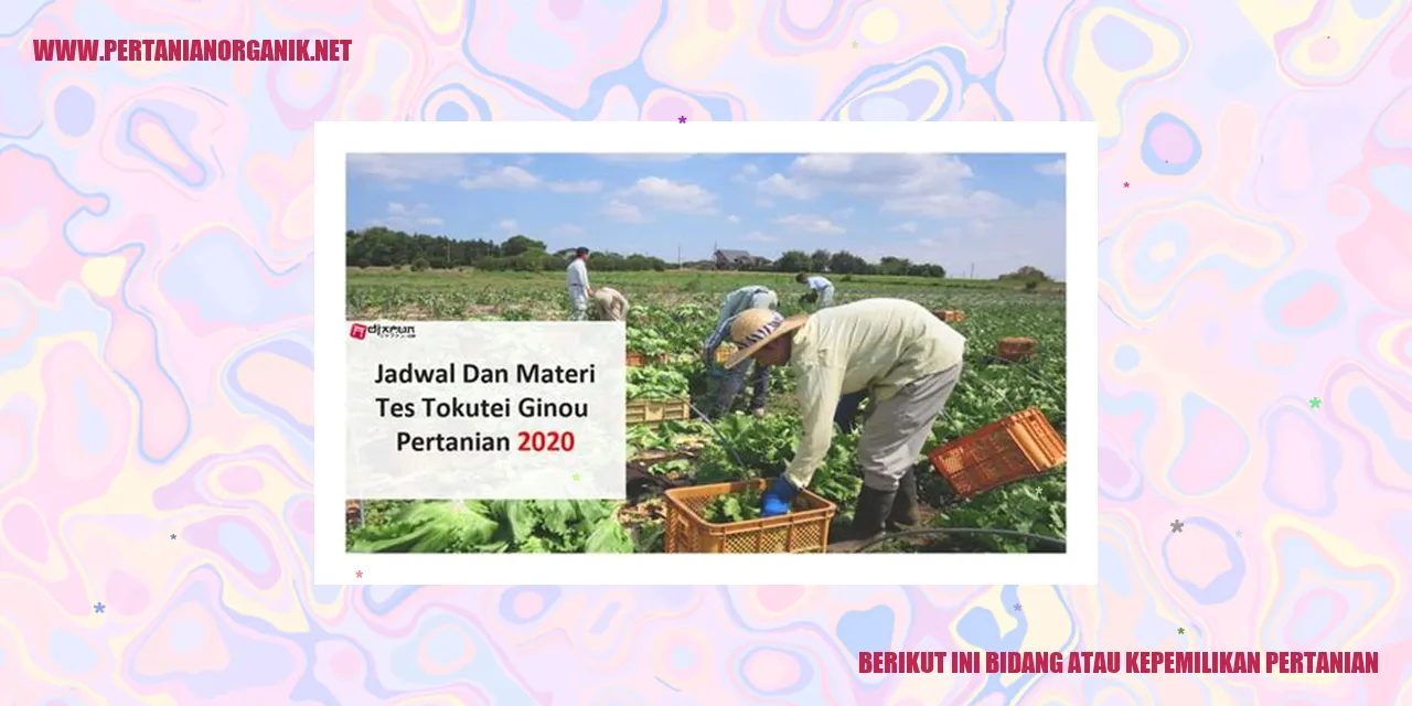 Gambar Pertanian Konvensional