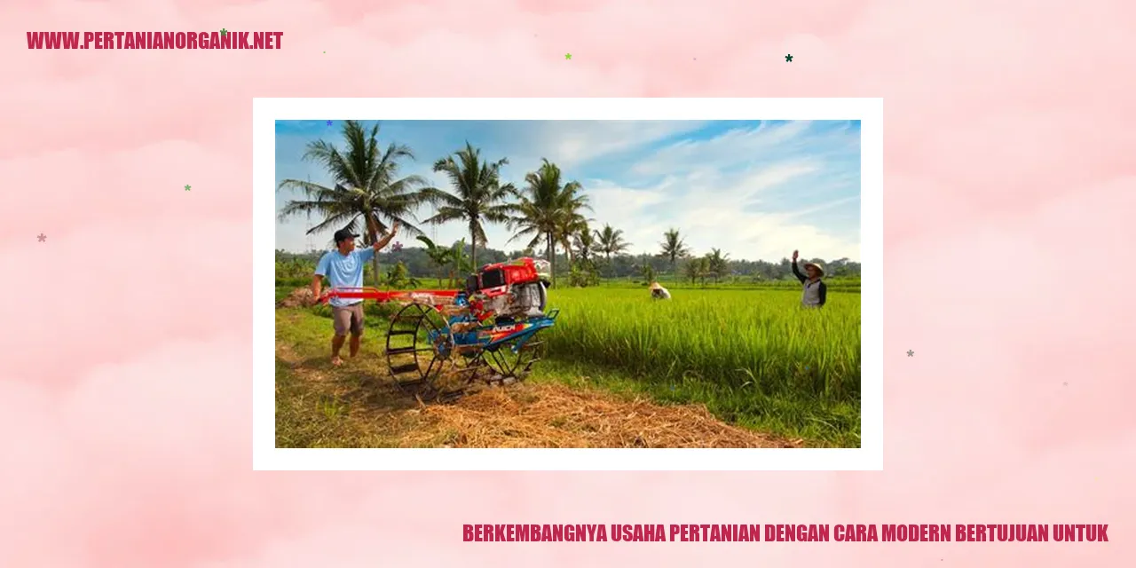 teknologi pertanian