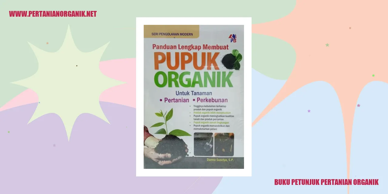 Buku Petunjuk Pertanian Organik