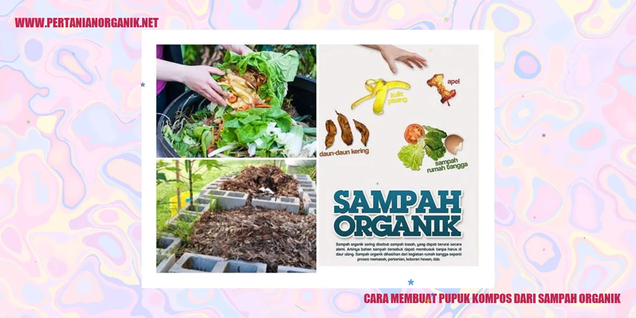 Cara Membuat Pupuk Kompos dari Sampah Organik
