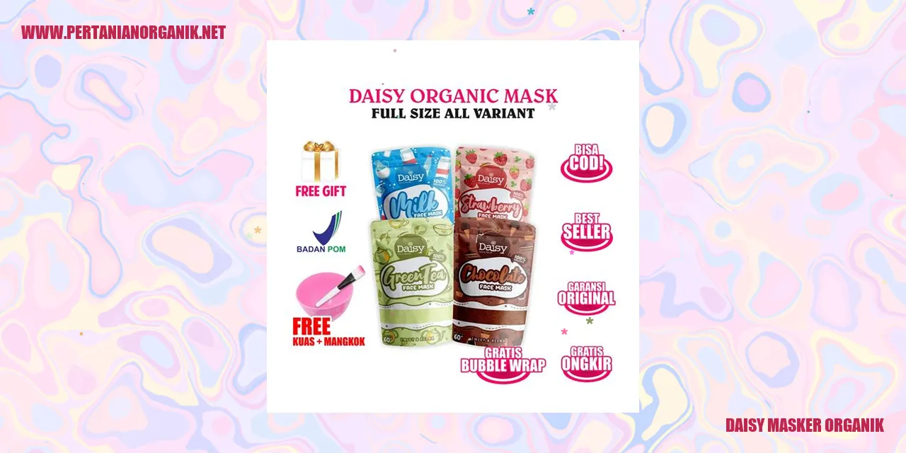 Daisy Masker Organik