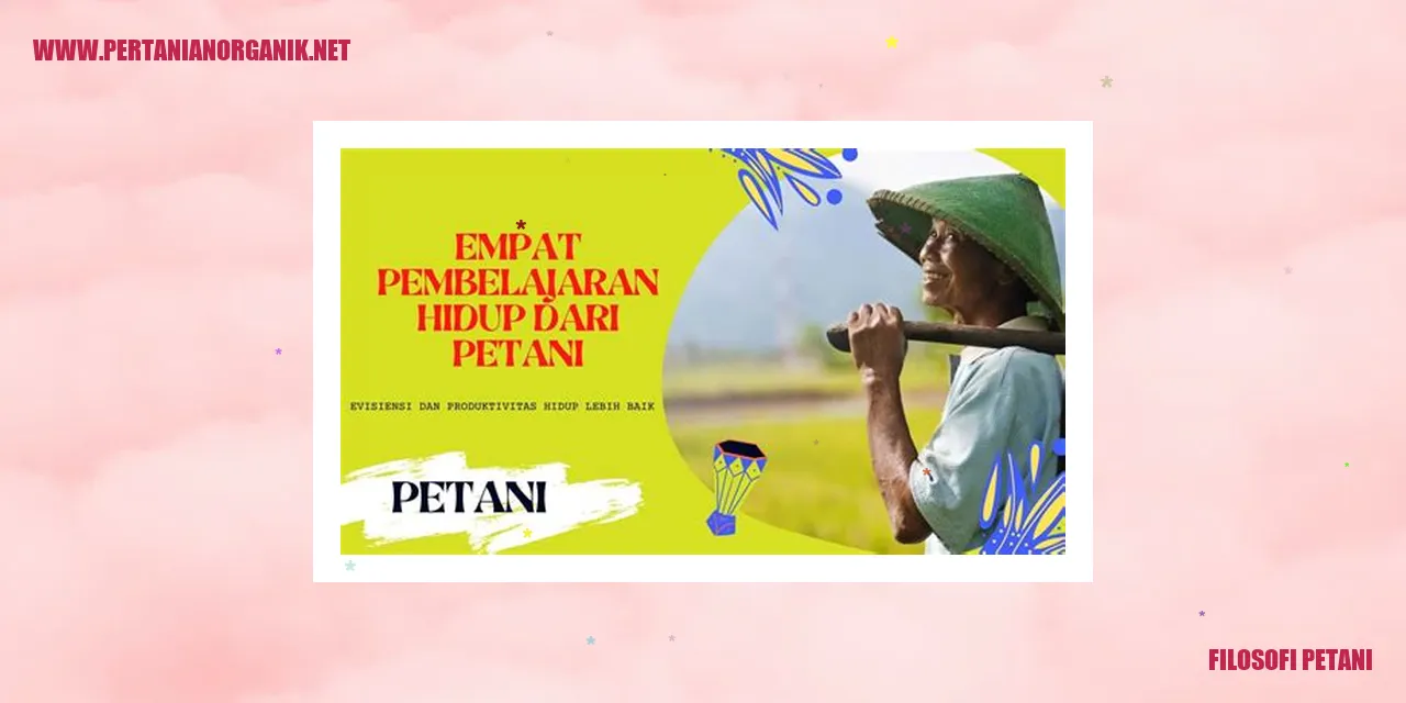Filosofi Petani