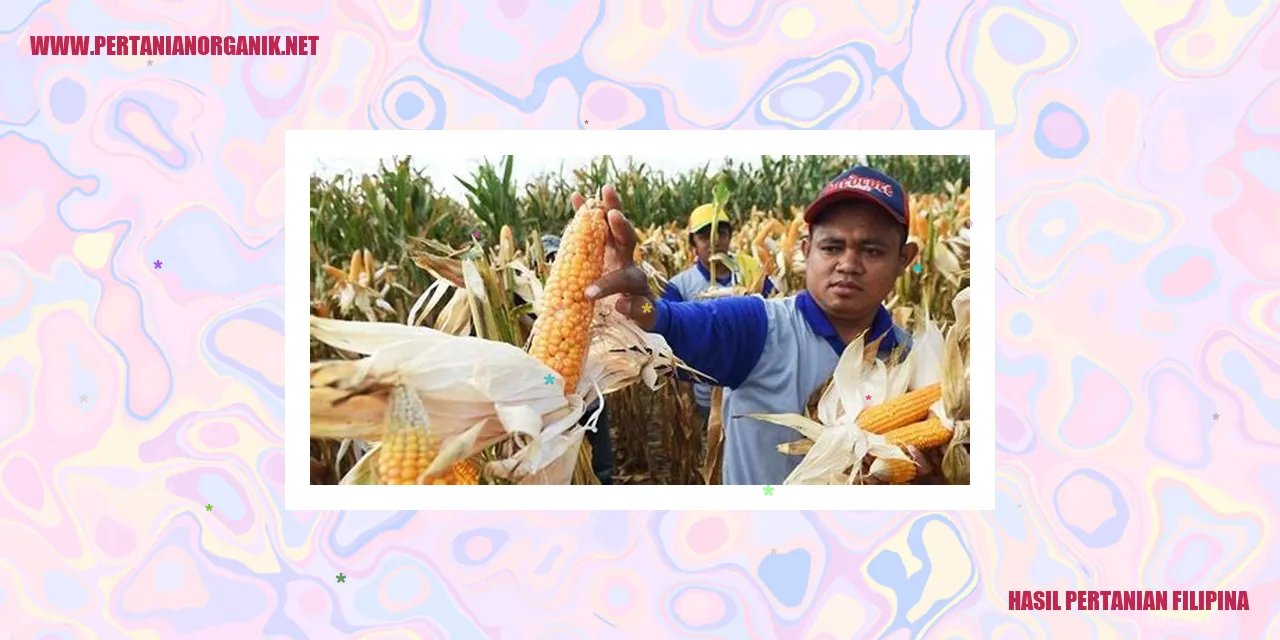 Hasil Pertanian Filipina