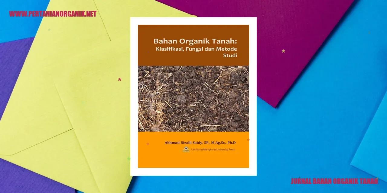 Gambar Bahan Organik Tanah