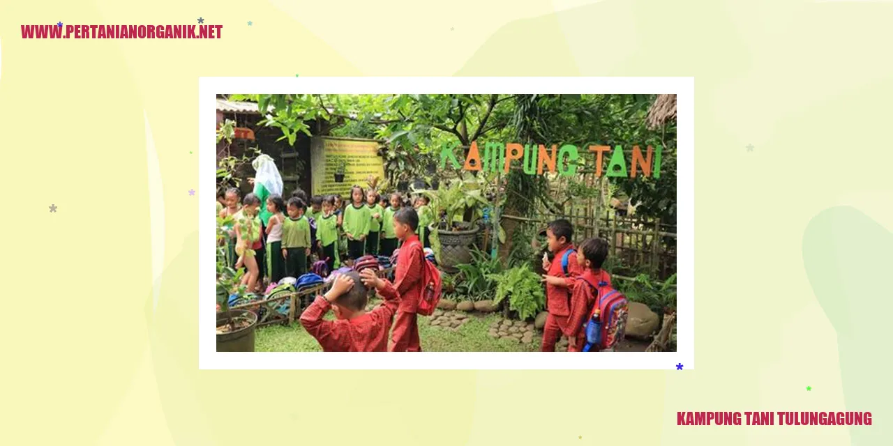 Kampung Tani Tulungagung