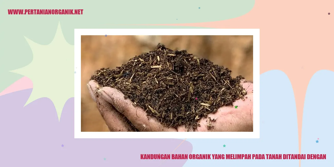Kandungan Bahan Organik
