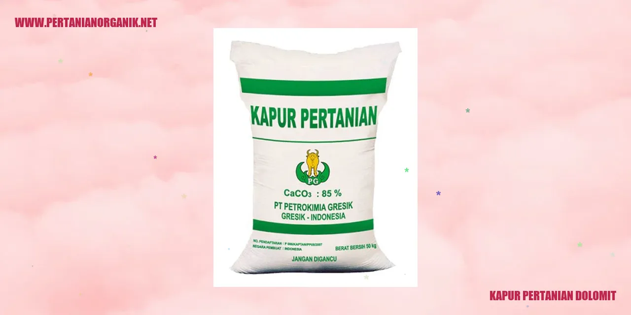 Gambar kapur pertanian dolomit