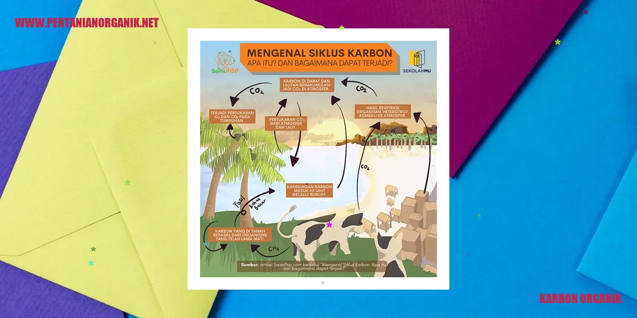Gambar karbon organik di alam