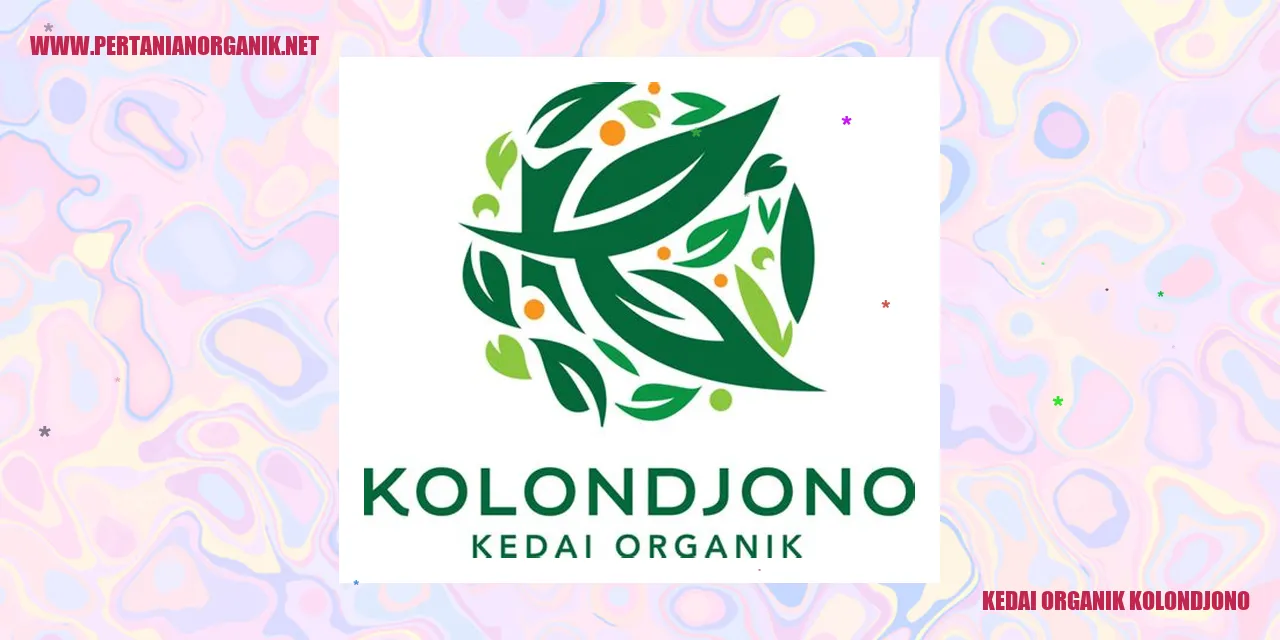 Kedai Organik Kolondjono