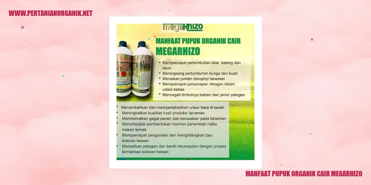 Gambar pupuk organik cair Megarhizo