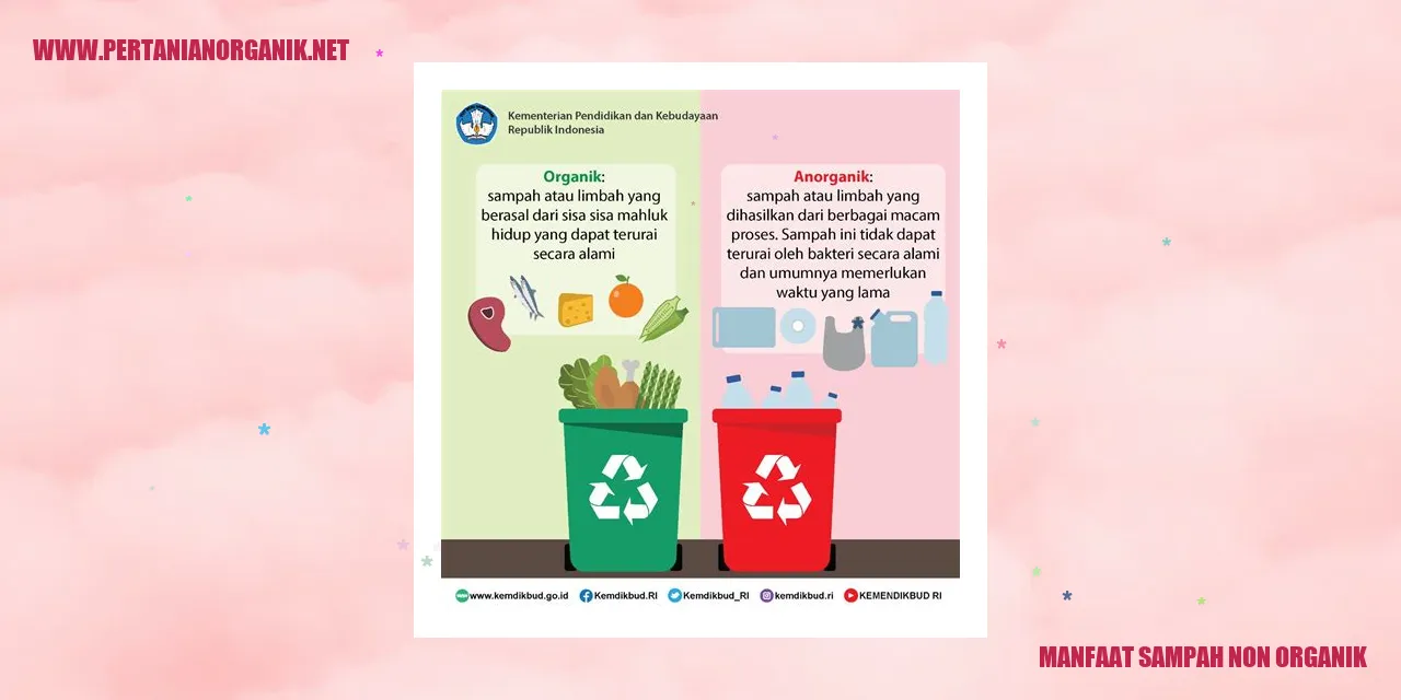 Manfaat Sampah Non Organik