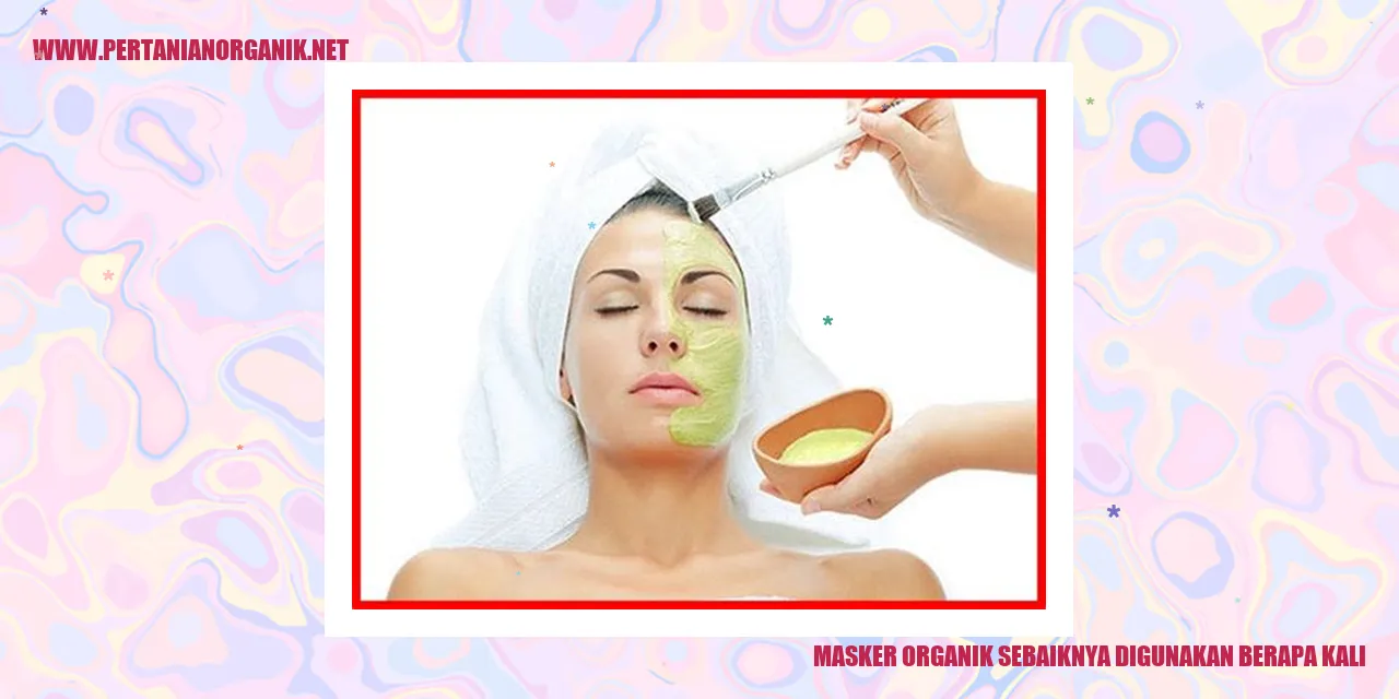 Masker Organik
