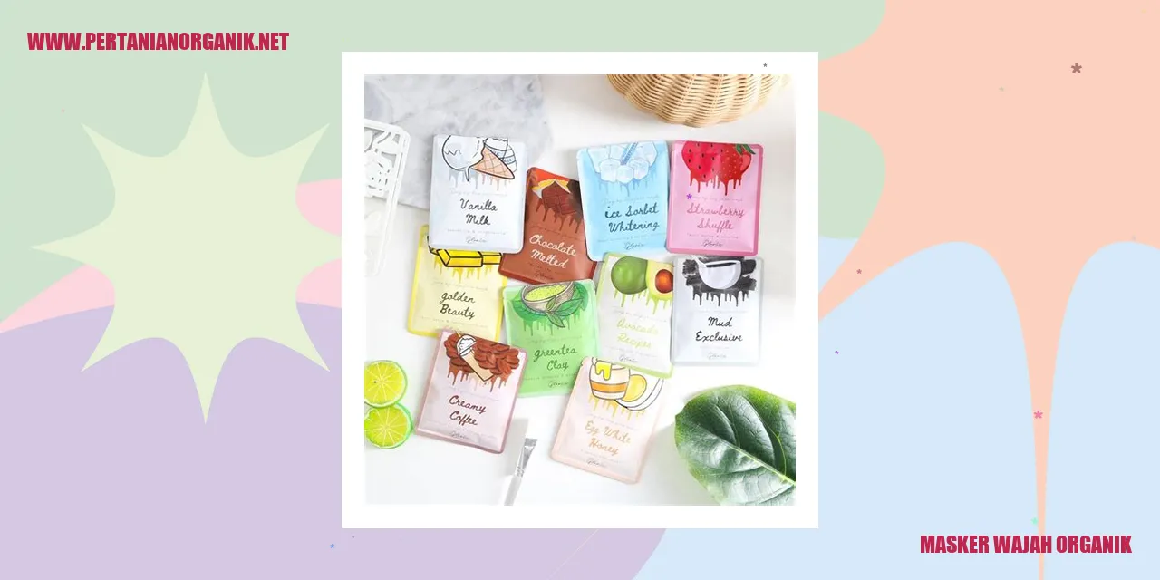Masker Wajah Organik