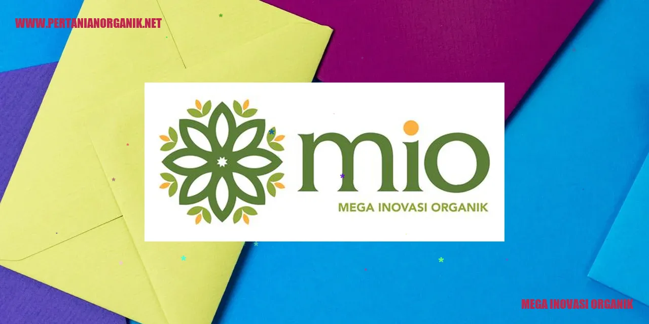 mega inovasi organik