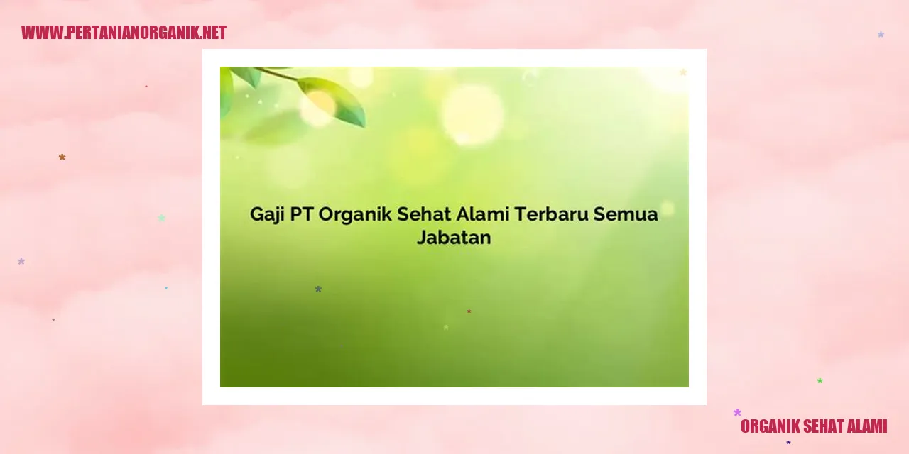 Gambar Makanan Organik