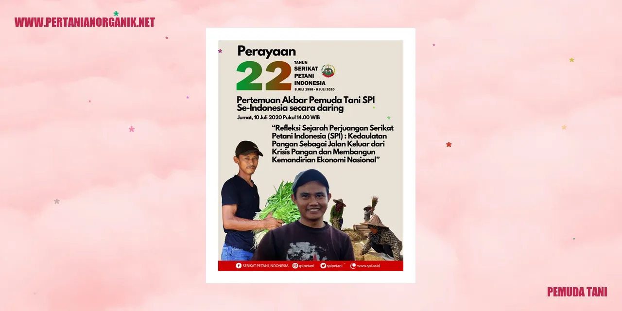 Pemuda Tani dalam Lingkungan Sawah