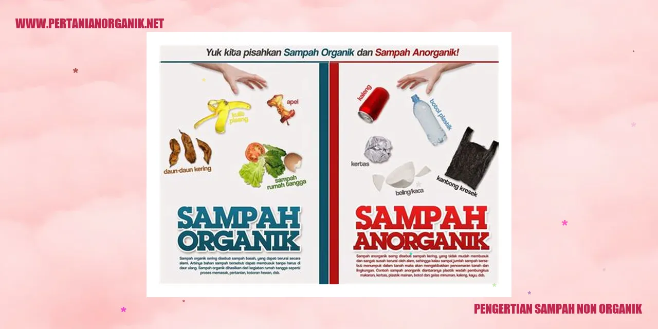 sampah non organik