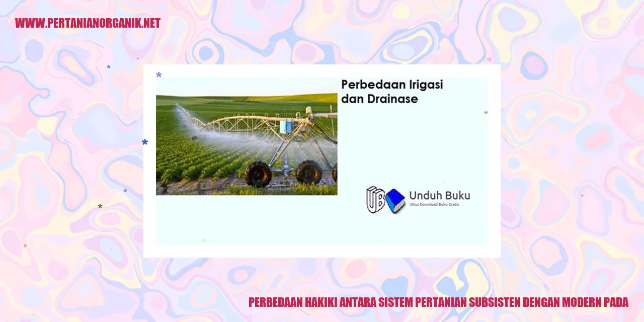 Pertanian Subsisten