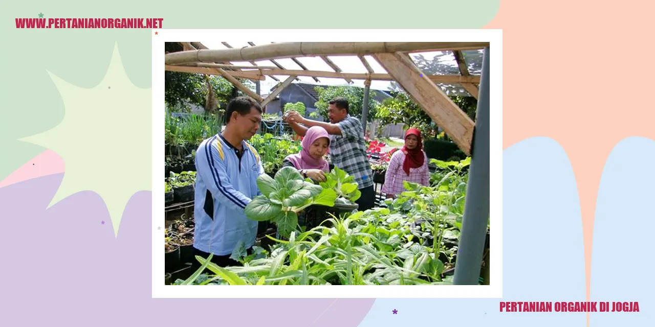 pertanian organik di jogja