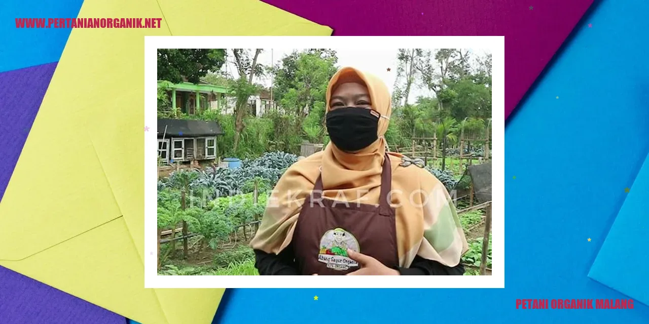 petani organik malang