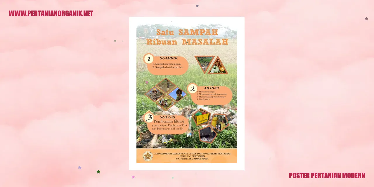 poster pertanian modern