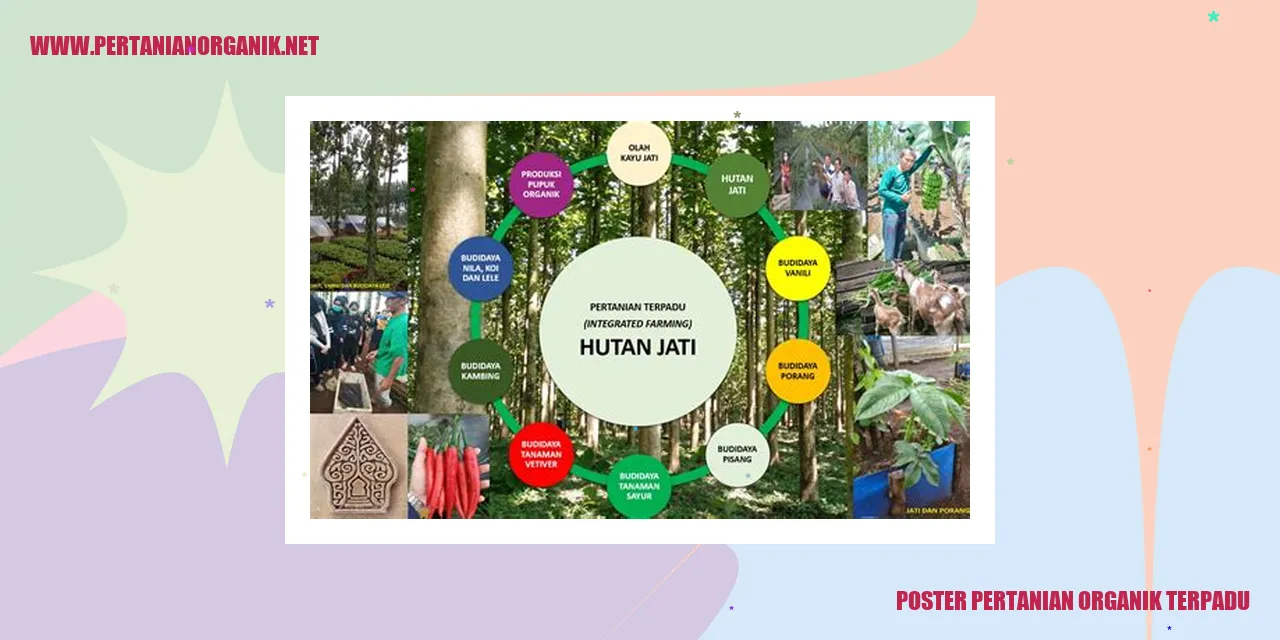 Poster Pertanian Organik Terpadu