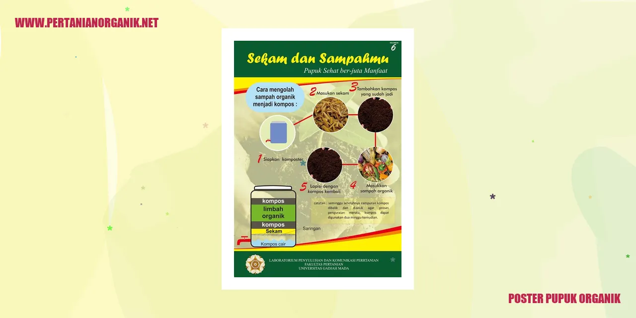 Poster Pupuk Organik