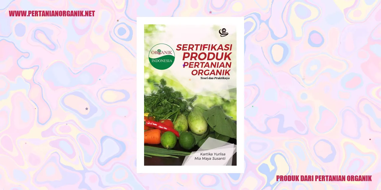 Produk dari Pertanian Organik