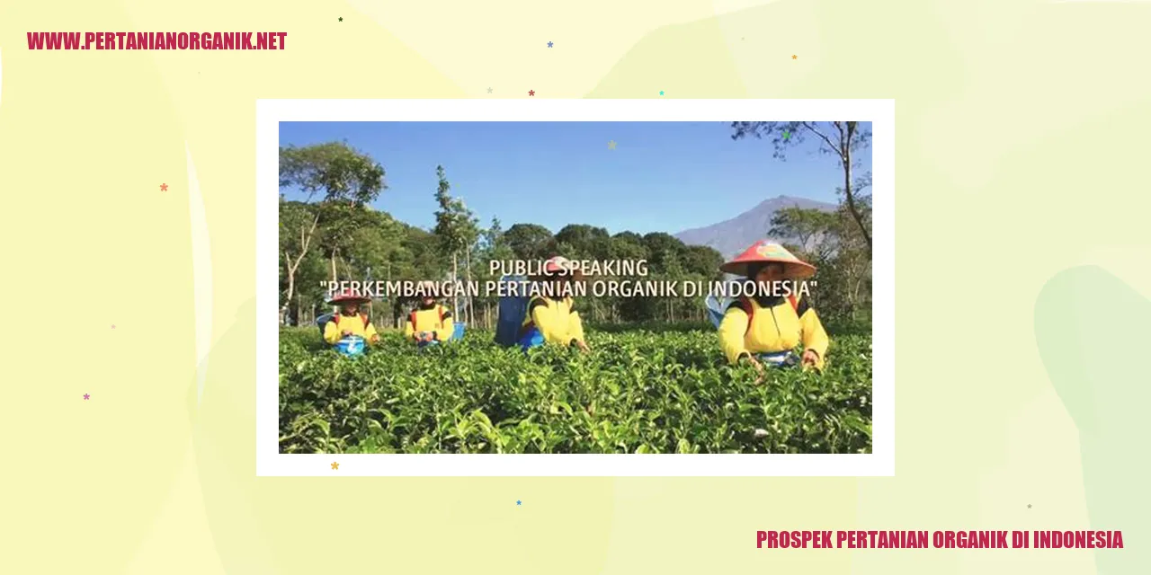 Prospek Pertanian Organik di Indonesia