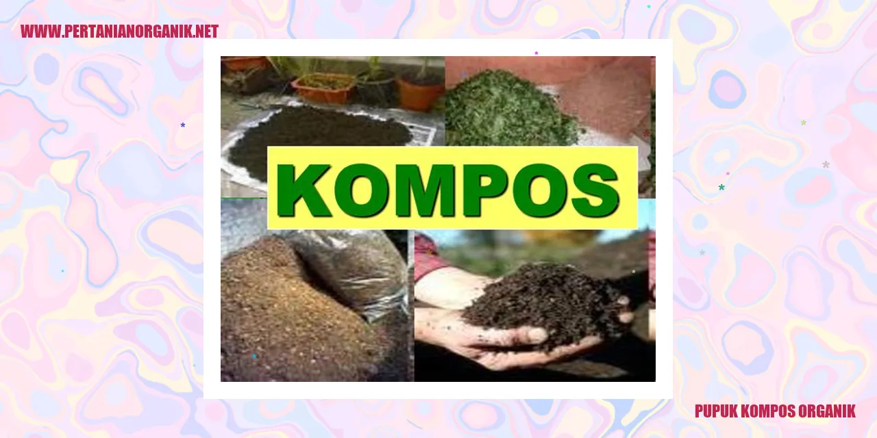 Pupuk Kompos Organik