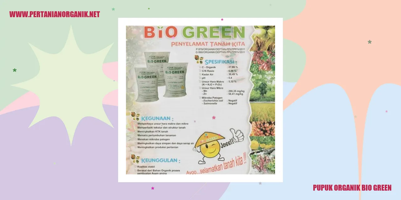pupuk organik bio green