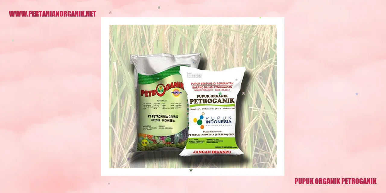 Pupuk Organik Petroganik