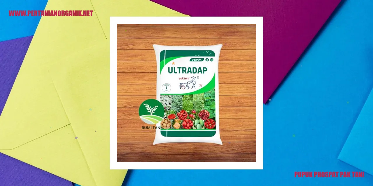Gambar Pupuk Phospat Pak Tani
