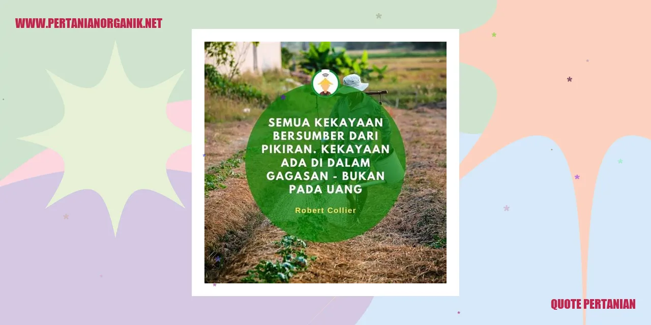 quote pertanian