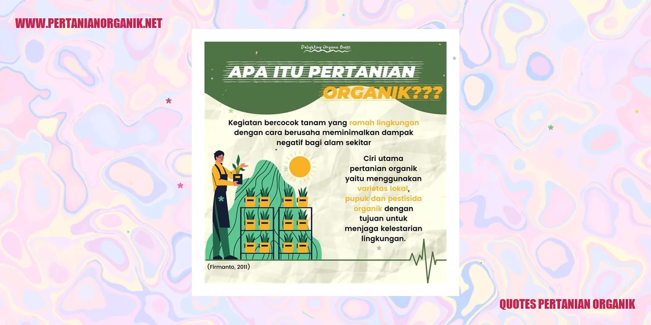 quotes pertanian organik