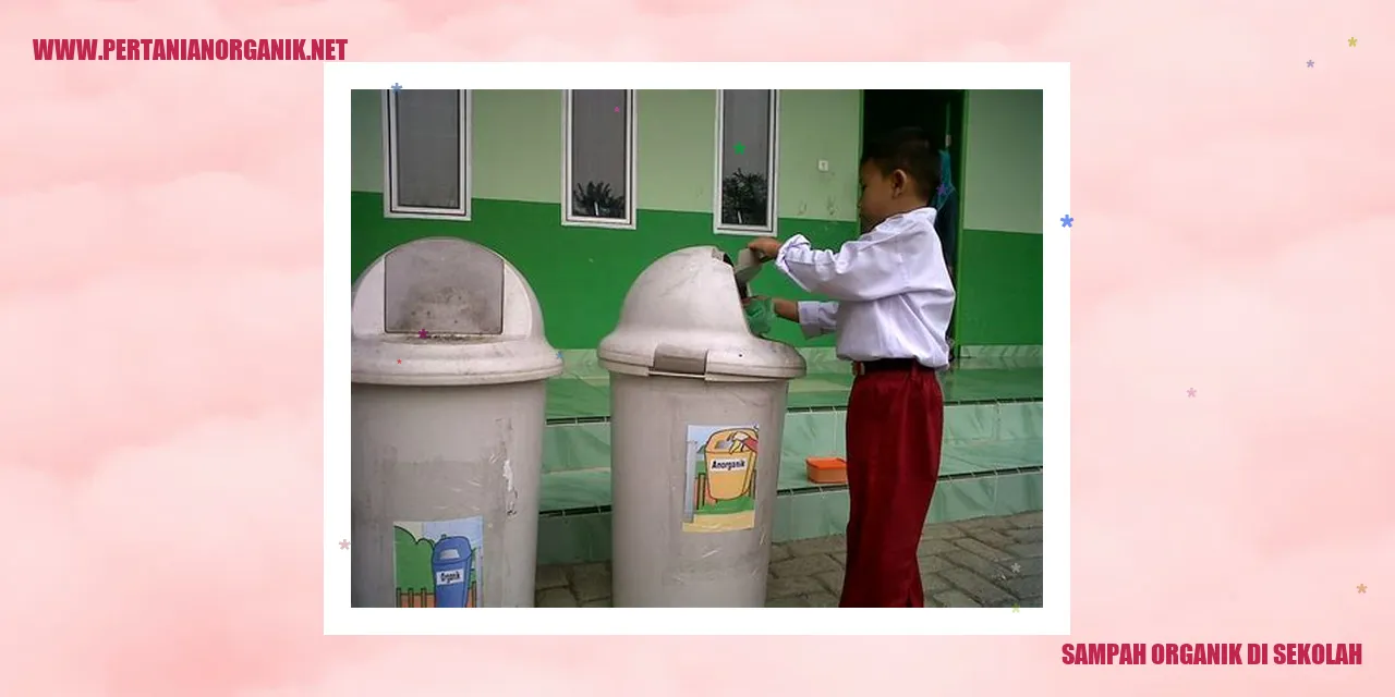 Sampah Organik di Sekolah