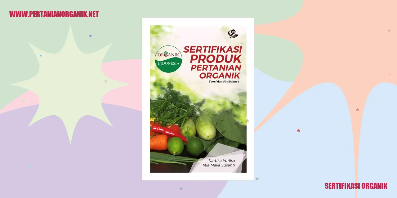 sertifikasi organik