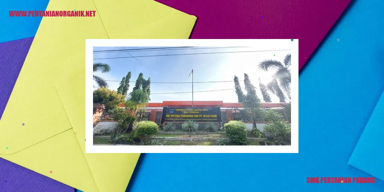 SMK Pertanian Padang