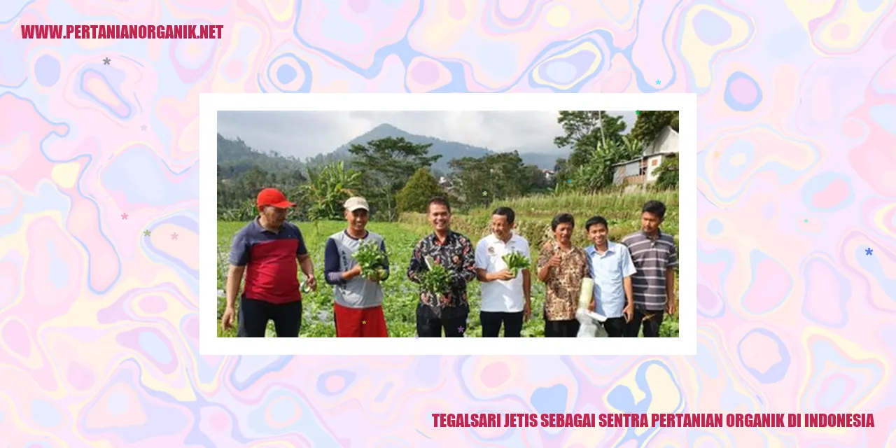 tegalsari jetis sebagai sentra pertanian organik di indonesia