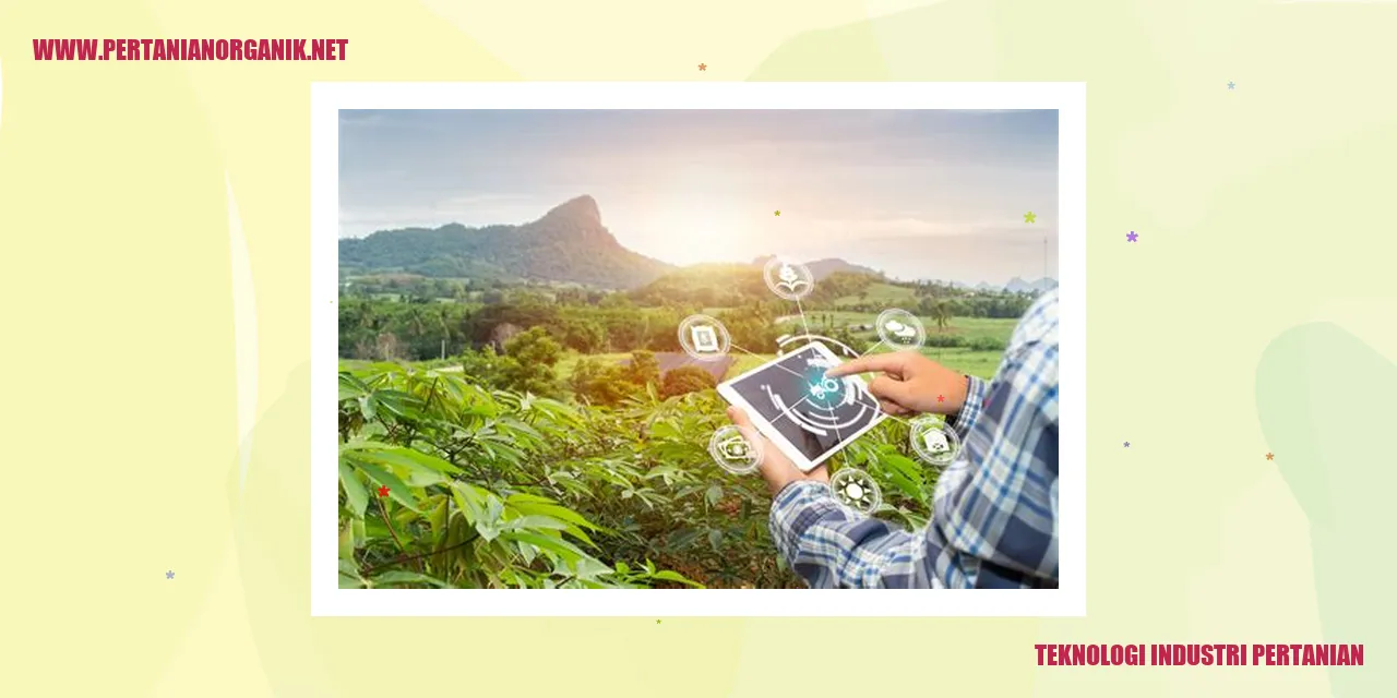 teknologi industri pertanian