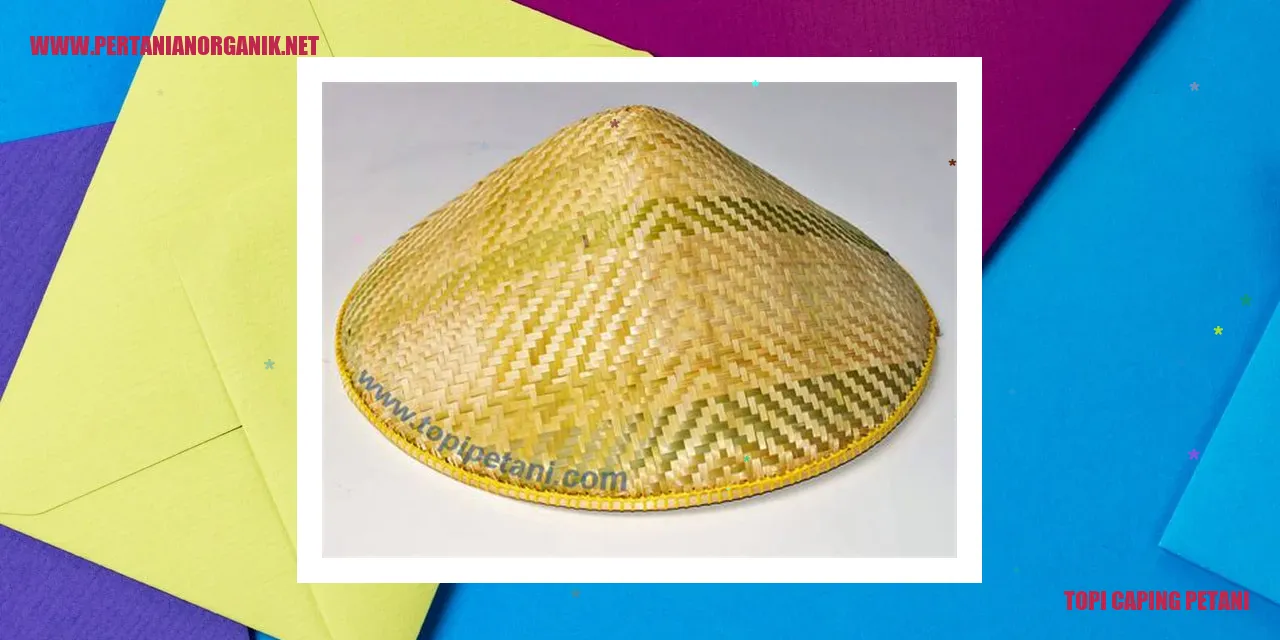 Topi Caping Petani