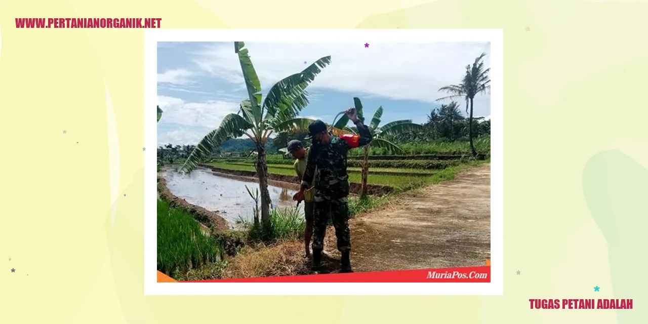 tugas petani adalah