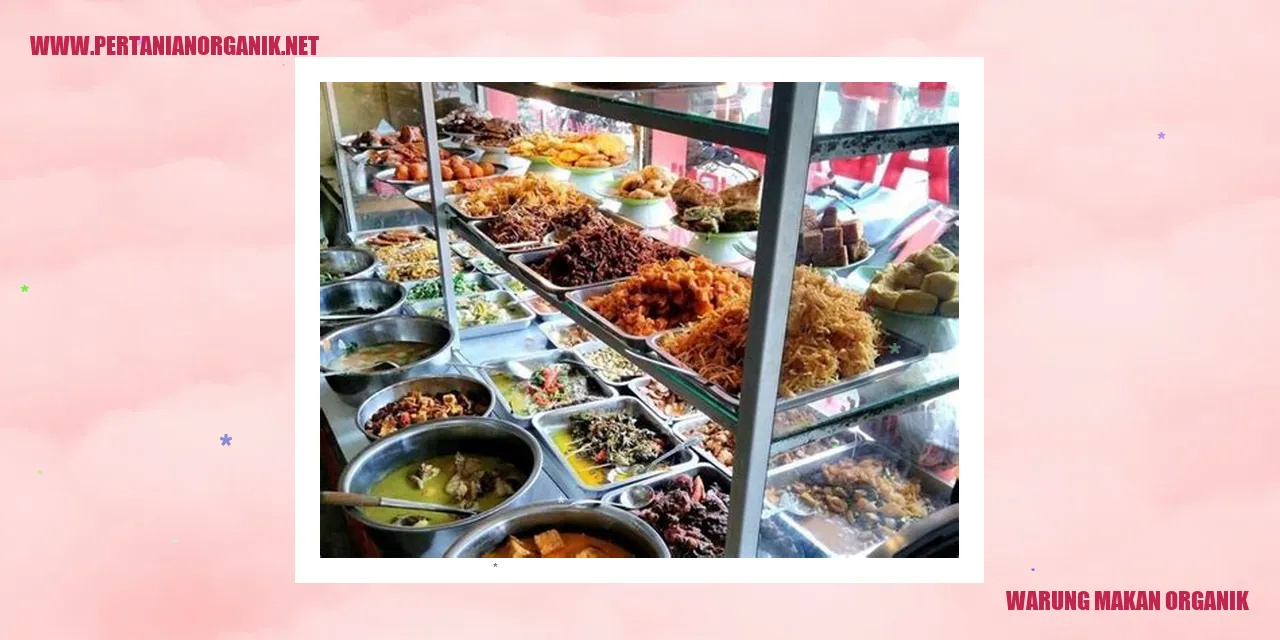Warung Makan Organik