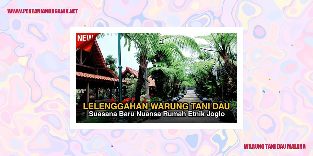 Warung Tani Dau Malang