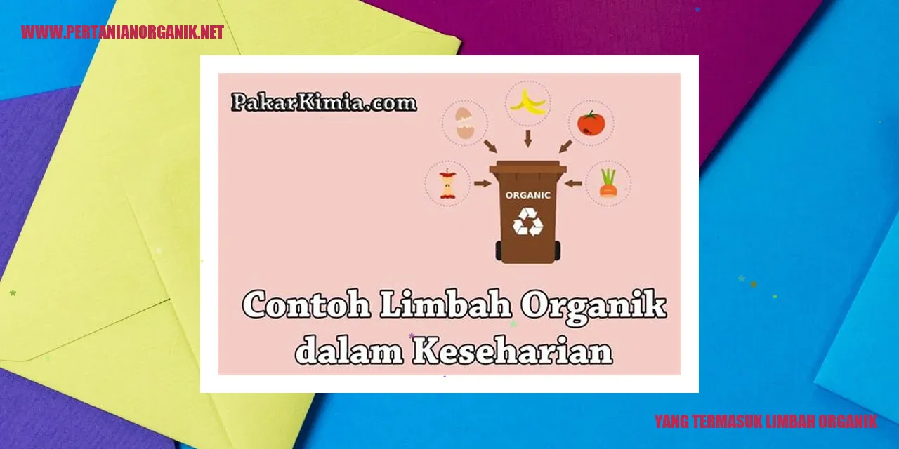 Limbah Organik